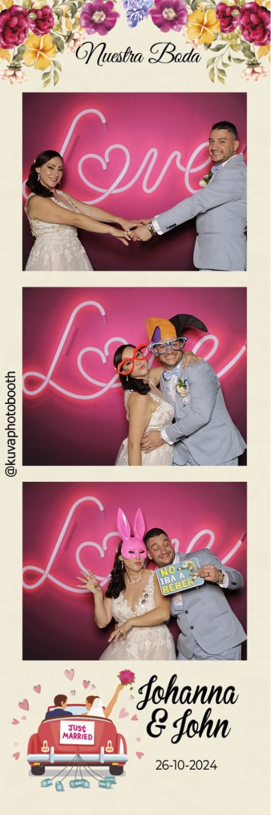 Celebración de quince años con la cabina de fotos de Kuva